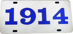View Buying Options For The Phi Beta Sigma 1914 Founder Satin Background Tag License Plate