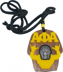 View Buying Options For The Alpha Phi Alpha - Sphinx Head Wood Medallion