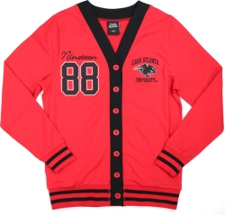View Buying Options For The Big Boy Clark Atlanta Panthers S10 Womens Cardigan