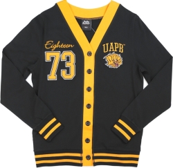 View Buying Options For The Big Boy Arkansas At Pine Bluff Golden Lions S10 Womens Cardigan