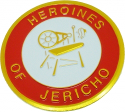 View Product Detials For The Heroines of Jericho Symbol Round Car Emblem