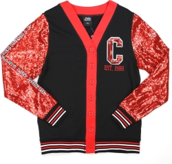 View Buying Options For The Big Boy Clark Atlanta Panthers S9 Womens Cardigan