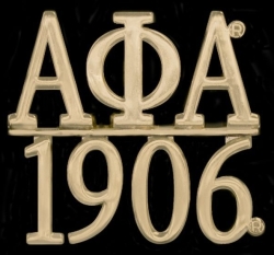 View Product Detials For The Alpha Phi Alpha 1906 Chapter Bar Lapel Pin