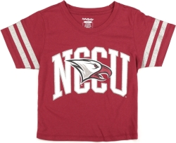View Buying Options For The Big Boy North Carolina Central Eagles S4 Foil Cropped Womens Tee