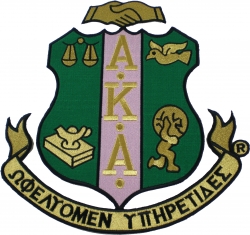 View Buying Options For The Alpha Kappa Alpha Crest Emblem Iron-On Patch