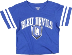 View Buying Options For The Big Boy Dillard Bleu Devils S4 Cropped Womens Tee