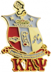 View Buying Options For The Kappa Alpha Psi Shield Drop Letter Lapel Pin