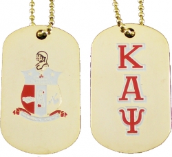View Buying Options For The Kappa Alpha Psi® Double Sided Dog Tag