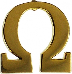 View Product Detials For The Omega Psi Phi Que Symbol Lapel Pin