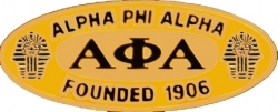 View Buying Options For The Alpha Phi Alpha Founded 1906 Oval Lapel Pin