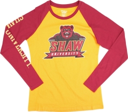 View Buying Options For The Big Boy Shaw Bears S4 Womens Long Sleeve Tee