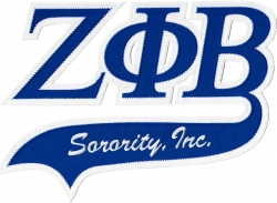 View Buying Options For The Zeta Phi Beta Tail Tackle Twill Iron-On Patch