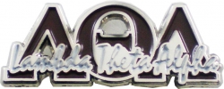 View Product Detials For The Lambda Theta Alpha Signature Lapel Pin