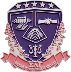 View Buying Options For The Sigma Lambda Gamma Crest Lapel Pin