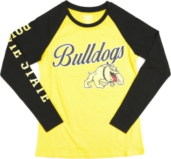 View Buying Options For The Big Boy Bowie State Bulldogs S4 Womens Long Sleeve Tee