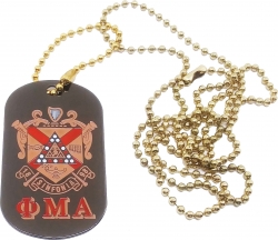 View Buying Options For The Phi Mu Alpha Sinfonia Double Sided Dog Tag