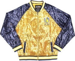 View Buying Options For The Big Boy Johnson C. Smith Golden Bulls S4 Womens Sequins Jacket