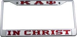 View Buying Options For The Kappa Alpha Psi In Christ License Plate Frame