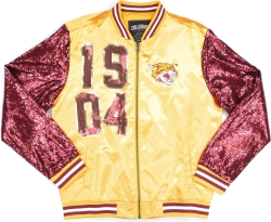 View Buying Options For The Big Boy Bethune-Cookman Wildcats S4 Womens Sequins Satin Jacket