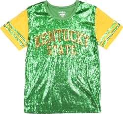 View Buying Options For The Big Boy Kentucky State Thorobreds S6 Womens Sequins Tee