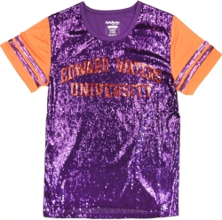 View Buying Options For The Big Boy Edward Waters Tigers S6 Womens Sequins Tee
