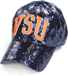 View Buying Options For The Big Boy Virginia State Trojans S144 Womens Sequins Cap