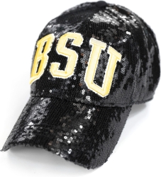 View Buying Options For The Big Boy Bowie State Bulldogs S144 Womens Sequins Cap