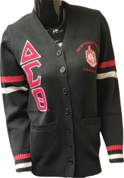 View Buying Options For The Buffalo Dallas Delta Sigma Theta Chenille Varsity Cardigan
