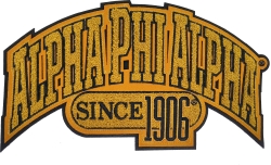 View Buying Options For The Alpha Phi Alpha Curved Design Chenille Iron-On Patch