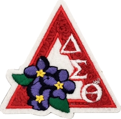 View Buying Options For The Delta Sigma Theta Triangle Chenille Lapel Pin