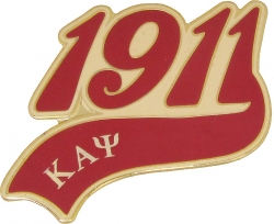 View Product Detials For The Kappa Alpha Psi 1911 Tail Lapel Pin