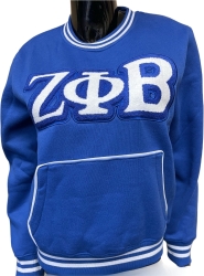 View Buying Options For The Buffalo Dallas Zeta Phi Beta Chenille Crewneck Sweatshirt