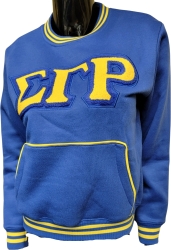 View Buying Options For The Buffalo Dallas Sigma Gamma Rho Chenille Crewneck Sweatshirt