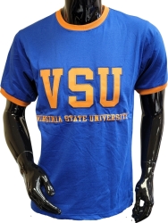 View Buying Options For The Buffalo Dallas Virginia State Trojans Unisex Ringer Tee