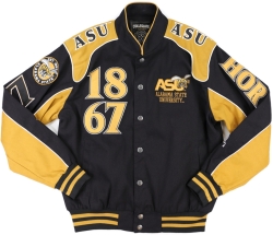 View Buying Options For The Big Boy Alabama State Hornets S12 Racing Twill Jacket