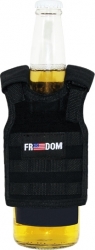 View Buying Options For The RapDom Freedom US Flag Tactical Mini Vest Bottle Koozie