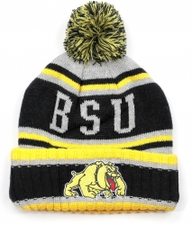 View Product Detials For The Big Boy Bowie State Bulldogs S251 Beanie With Ball