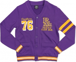View Buying Options For The Big Boy Prairie View A&M Panthers Mens Lightweight Cardigan