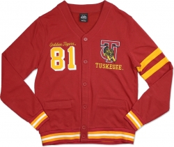 View Buying Options For The Big Boy Tuskegee Golden Tigers Mens Lightweight Cardigan