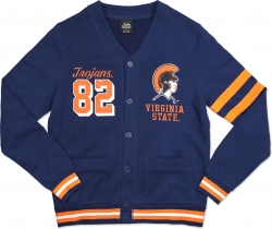 View Buying Options For The Big Boy Virginia State Trojans Mens Lightweight Cardigan
