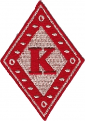 View Buying Options For The Kappa Alpha Psi® Diamond Iron-On Patch