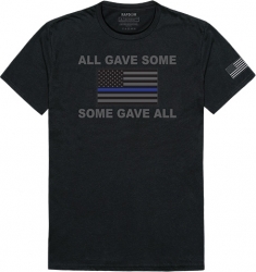 View Buying Options For The RapDom Thin Blue Line All Give Some Tactical Graphics Mens Tee