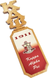 View Buying Options For The Kappa Alpha Psi Group Letters Domed Wood Wall Hanger