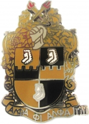 View Product Detials For The Alpha Phi Alpha Shield Lapel Pin