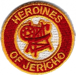 View Product Detials For The Heroines of Jericho Emblem Round Iron-On Patch