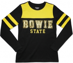 View Buying Options For The Big Boy Bowie State Bulldogs Ladies Long Sleeve Tee