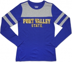 View Buying Options For The Big Boy Fort Valley State Wildcats Ladies Long Sleeve Tee