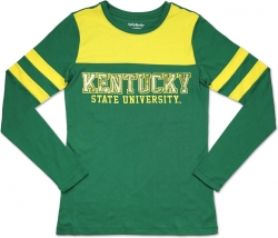View Buying Options For The Big Boy Kentucky State Thorobreds Ladies Long Sleeve Tee