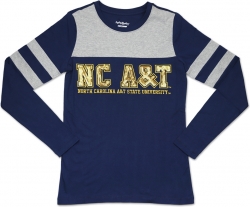 View Buying Options For The Big Boy North Carolina A&T Aggies Ladies Long Sleeve Tee